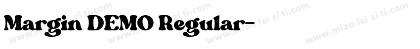 Margin DEMO Regular字体转换